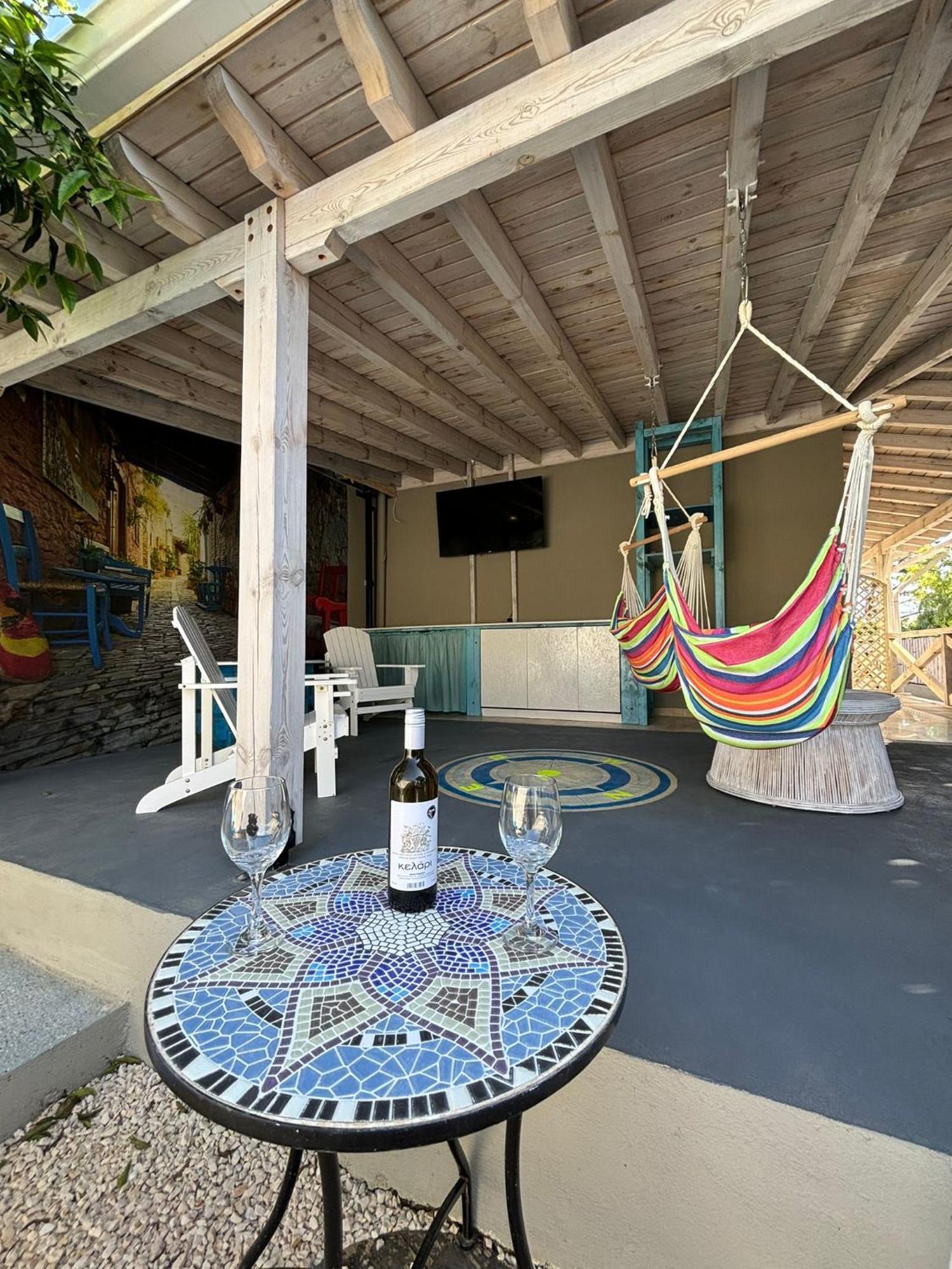 Via Polonia - Boutique Studios Corfu Ájosz Jeórjosz Kültér fotó