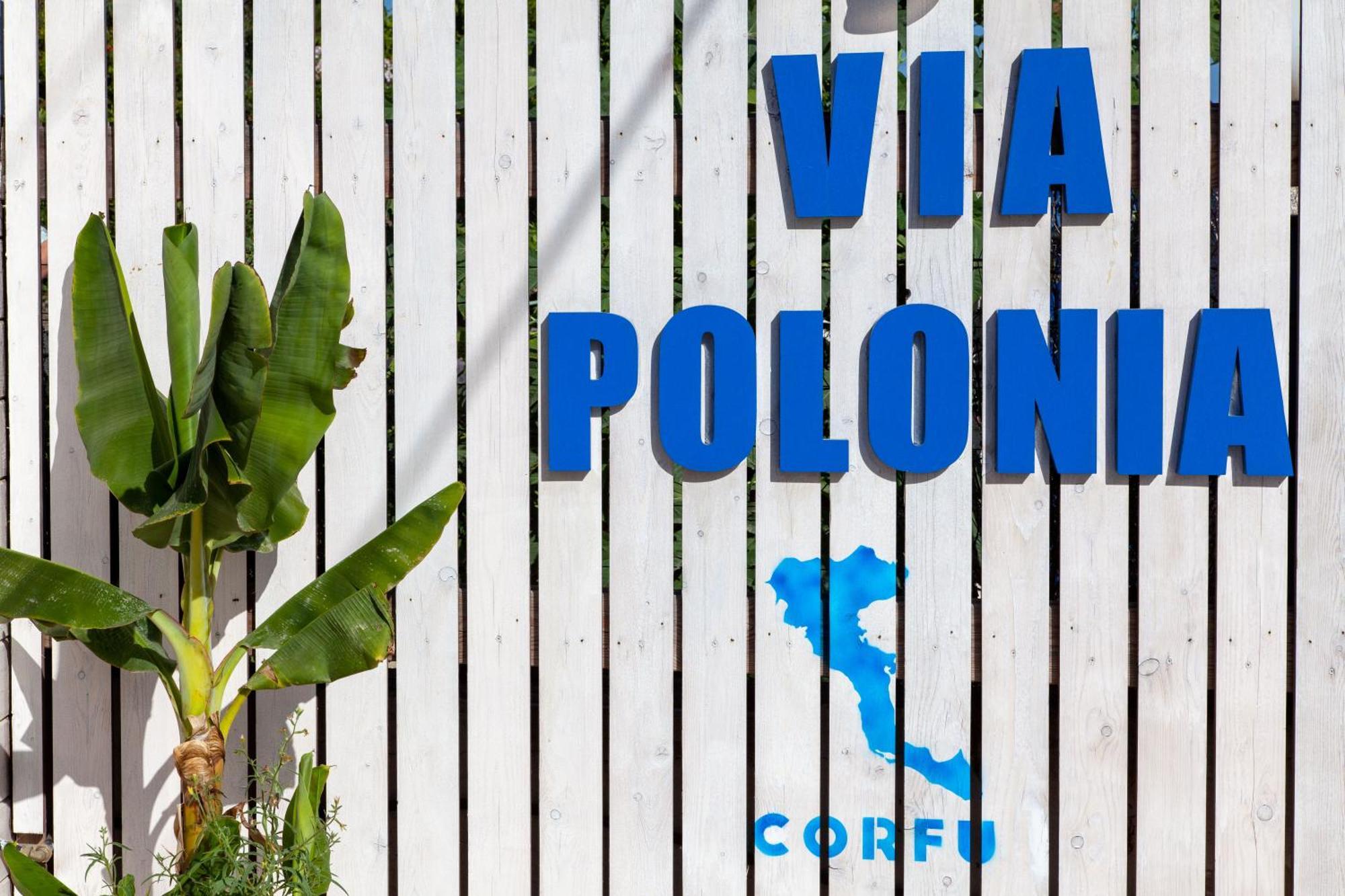 Via Polonia - Boutique Studios Corfu Ájosz Jeórjosz Kültér fotó